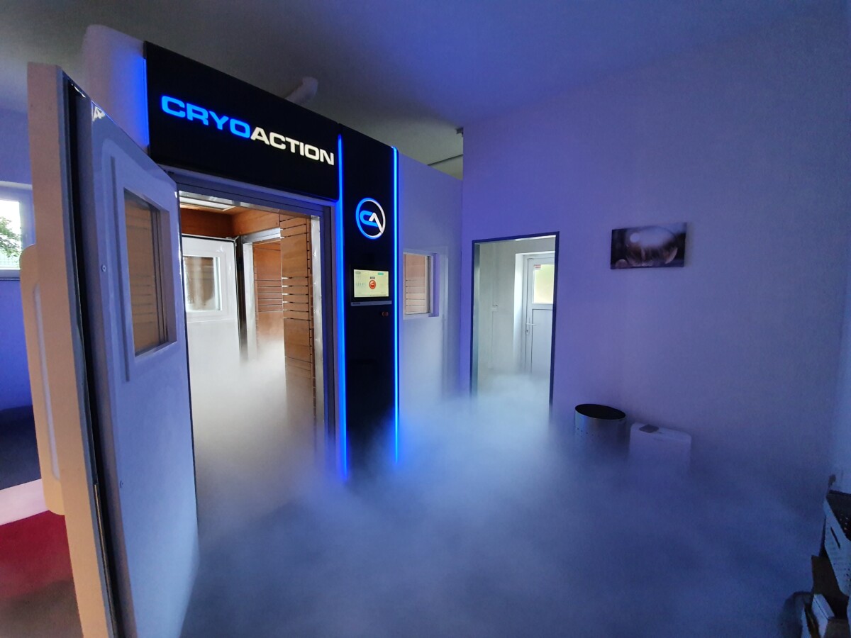 Chambre de cryothérapie corps entier en centre